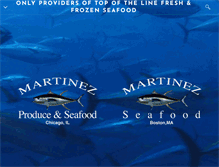 Tablet Screenshot of martinezproduceandseafood.net